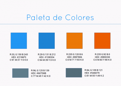 consultores.sv | Paleta de colores