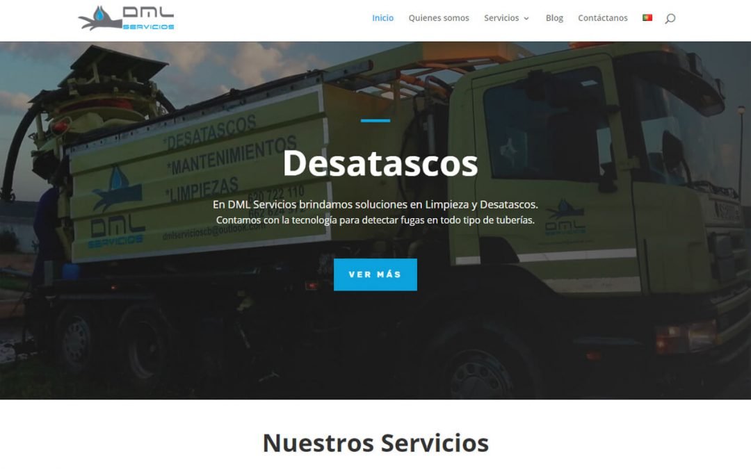 Website development dml-servicios.com