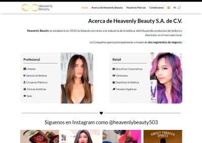 Heavenly Beauty SV | Acerca de