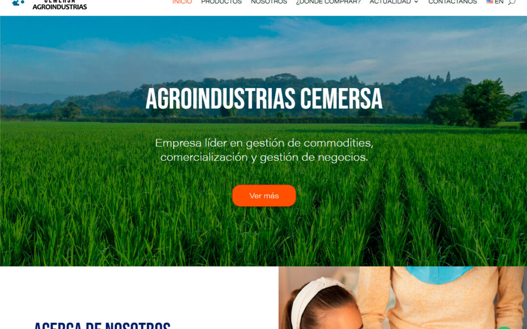 Agroindustrias CEMERSA | Página de inicio