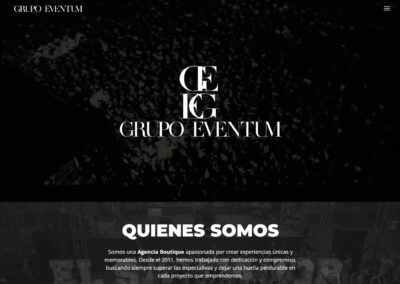 Website development grupoeventum.com